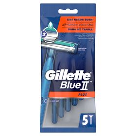 GILLETTE BLUE II PLUS JEDNODÍLNÍ 5 KUSŮ