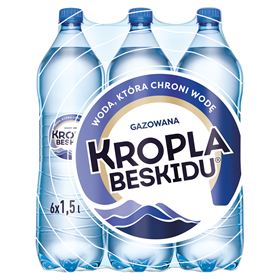 DROP BESKID NATÜRLICHES SPRITZENDES MINERALWASSER 1,5 L 6 STK