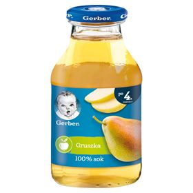 GERBER 100% JUS PIR SELEPAS 4 BULAN 200 ML