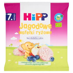 HIPP BIO sušenky s borůvkami pro děti od 7 měsíců 30 g