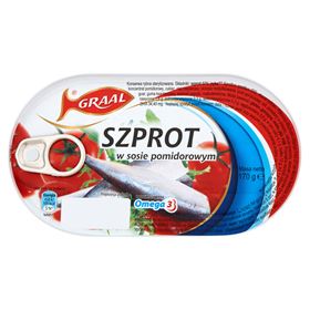 GRAALSPROTTE I TOMATSAUCE 170 G