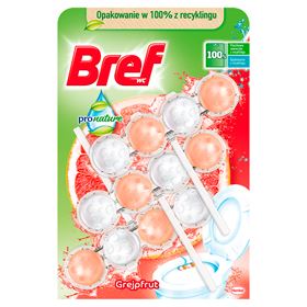 BREF POWER AKTIV PRONATURE WC-PŘÍVĚSEK GREPFRUIT 50 G 3 KUSY