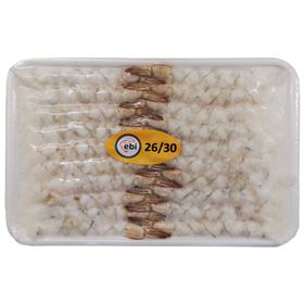 EBI NOBASHI SHRIMP 26/30 IQF ASC 360 G
