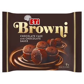 ETI BROWNI CUFFES MIT SCHOKOLADE UND SCHOKOLADENFÜLLUNG 180 G