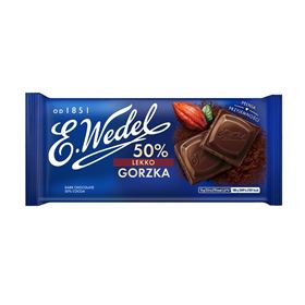 E.WEDEL DUNKLE SCHOKOLADE 80G