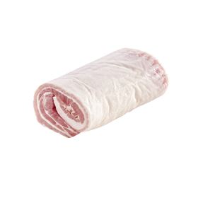 SCHWEINESPECK OHNE HAUT OHNE RIPPEN IM 1/2 VAKUUM GEROLLT