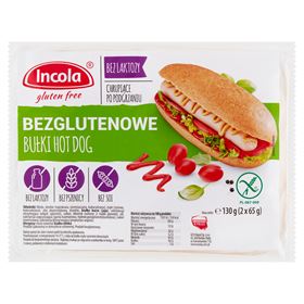 GFS GLUTENMENTES HOT DOG ZSEMLE 130 G