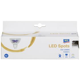 ARO LED SPOTLIGHT GU5.3 4.5W12V 350LM 2700K 4 PIECES