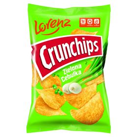 CRUNCHIPS GRÜNE ZWIEBELCHIPS 140 G