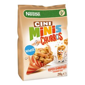 CINI MINIS CHURROS CEREALI PER LA COLAZIONE 210G