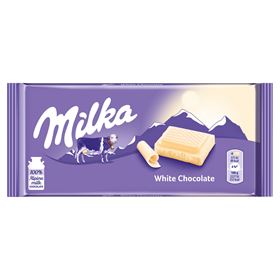 MILKA WEISSE SCHOKOLADE 100G