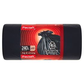 PACLAN BIG & STRONG ABFALLSÄCKE 240 L 20 STÜCK