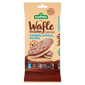 KUKIER REISWAFFEN MIT BELGISCHER MILCHSCHOKOLADE 60 G