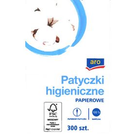 ARO PAPIERSTICKS 160 STÜCK 2 PACKUNGEN