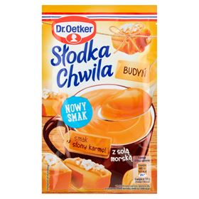 DR.OETKER SWEET MOMENT PUDDING GESCHMACK SALZIGES KARAMELL 43 G