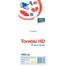 ARO HDPE-SÁČEK 14 X 32 CM 1000 KS