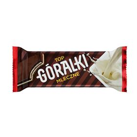 GÓRALKI MILCH-DUNKLE WAFFEL MIT FÜLLUNG IN KAKAO-ÜBERZUG 40 G 24 STÜCK