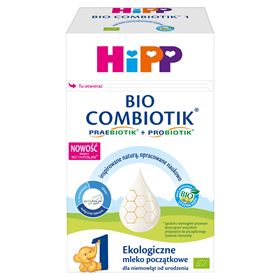 HIPP HA 1 COMBIOTIK LECHE INICIAL HIPPOALERGÉNICA PARA BEBÉS DESDE EL NACIMIENTO 600 G