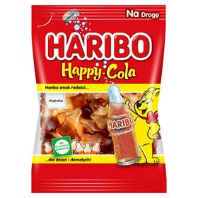 HARIBO HAPPY-COLA Gummibärchen mit Cola-Geschmack, 85 g