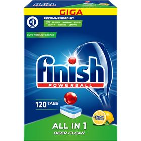 FINISH QUANTUM CITRONKAPSELER TIL OPVASKEMASKINE 1248 G (120 STYK) 4 PAK