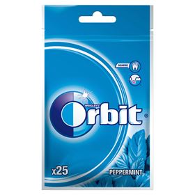 ORBIT PFEFFERMINZE ZUCKERFREI KAUGUMMIS 35 G (25 DRAGES)