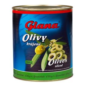 GIANA skivade gröna oliver 3 KG