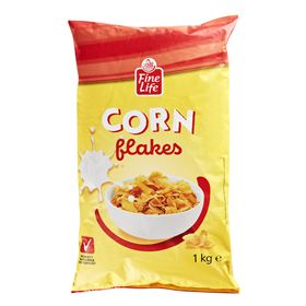 FINE LIFE CORN FLAKES 1 KG 10 STK