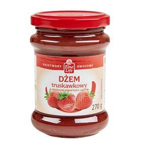 FINE LIFE jahodová marmeláda 270 g