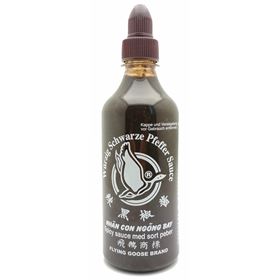 FLYING GOOSE SAUCE MIT SCHWARZEM PFEFFER 455 ML