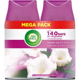 AIR WICK AUTOMATISK LUFTFRISKER MOON LILY I SATIN 250 ML 2 STK