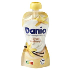 DANIO HOMOGENISIERTER KÄSE VANILLEGESCHMACK 120 G 16 STÜCK