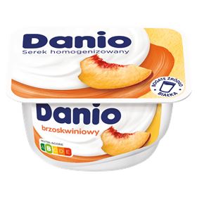 DANIO HOMOGENISIERTER PFIRSICHKÄSE 130 G