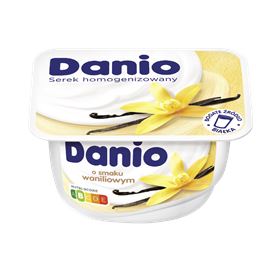 DANIO HOMOGENISIERTER KÄSE VANILLEGESCHMACK 130 G