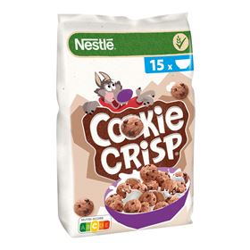 NESTLE COOKIE CRISP COOKIE FLAKES SCHOKOLADENGESCHMACK 450 G 15 STÜCK