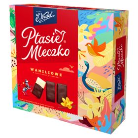 E.WEDEL PANISCHE MILCH-VANILLE IN DUNKLER SCHOKOLADE 340 G