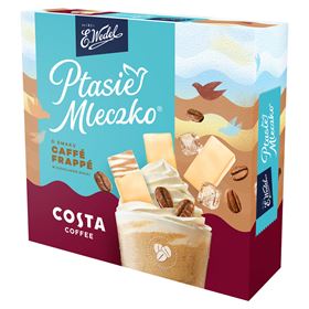 E. WEDEL VOGELMILCH CAFFÉ FRAPPÉ V BÍLÉ ČOKOLÁDĚ 340 G