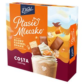 E. WEDEL PASIE MLÉČNĚ SOLENÝ KARAMELOVÝ SHAKE V MLÉČNÉ ČOKOLÁDĚ 340 G