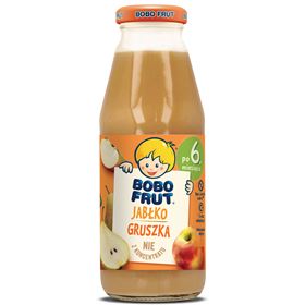 BOBO FRUT FRUIT NECTAR APPLE PEAR AFTER 6 MONTHS 300 ML