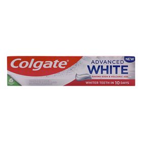 COLGATE ADVANCED WHITE BEAKING SODA & VULCANIC ASH ZAHNPASTA 100ML