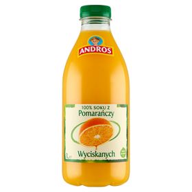 ANDROS 100% น้ำส้มคั้น 1 ลิตร