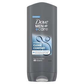 DOVE MEN+CARE CLEAN COMFORT DUSCHGEL 400 ML