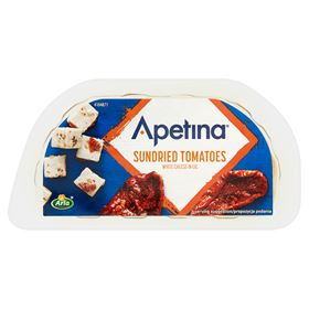 ARLA APETINA VIT MEDITERRANEISK OST I OLJA-JUMP MED TORKADE TOMATER 100 G