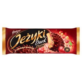 Igel-Kekse mit dunkler Kirsche in dunkler Schokolade, 140 g