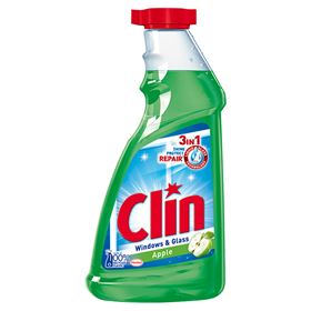 CLIN FÖNSTER- OCH GLASFÖNSTERREINIGER MED ALKOHOL PÅFYLLNING 500ML