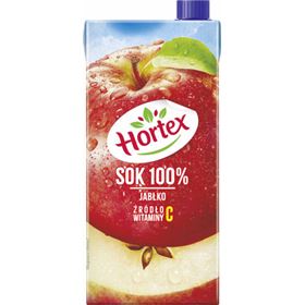 HORTEX JUICE 100% APPLE 2 L 6 PCS