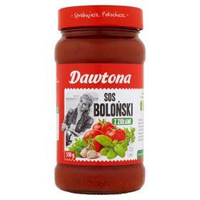 DAWTONA BOLOGNA-SAUCE MIT KRÄUTERN 550 G 6 STÜCK