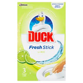 DUCK FRESH STICK 5IN1 LIME GEL STREIFEN UNTUK TANDAS 27 G (3 KEPING)