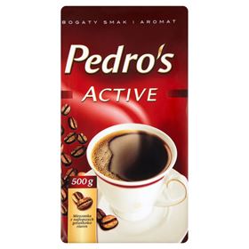 PEDRO'S ACTIVE GEMAHLENER KAFFEE 500G