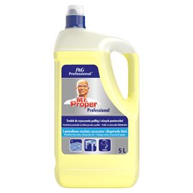 HERR. PROPER PROFESSIONAL UNIVERSALFLÜSSIGKEIT ZITRONE ZUR REINIGUNG ALLER OBERFLÄCHEN 5 L