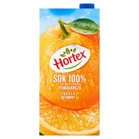 HORTEX 100% ORANGE JUICE 2 L 6 PCS